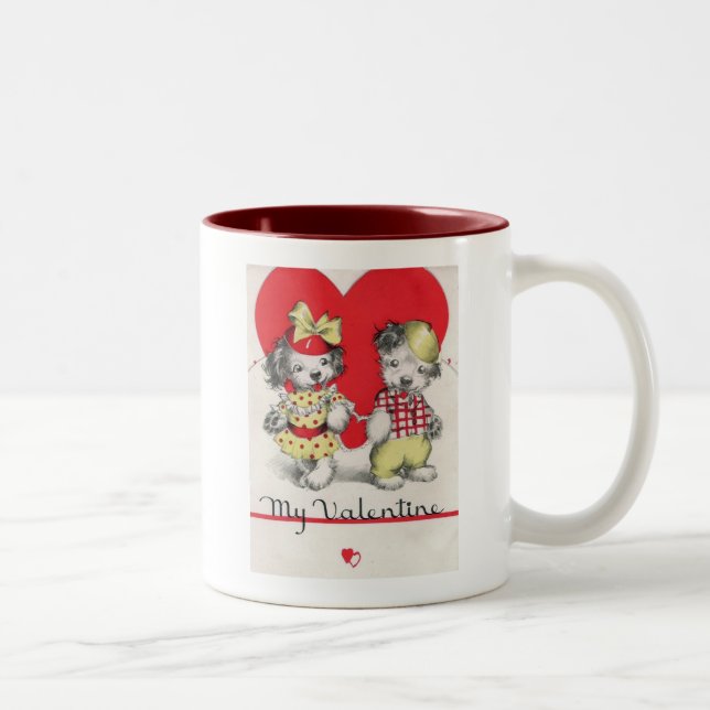 My Valentine Two-Tone Coffee Mug (Right)