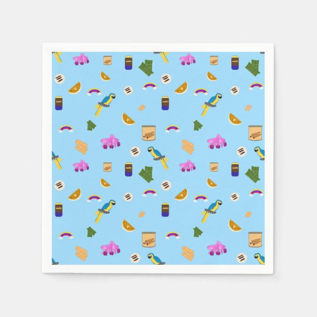 My Venezuela by Mimma  Napkin (Front)