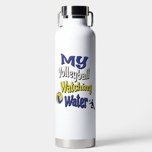My Volleyball Watching Water Bottle