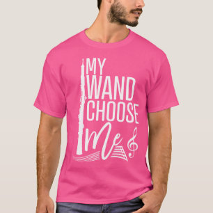 My Wand Choose Me Oboe Student Band Orchestra T-Shirt