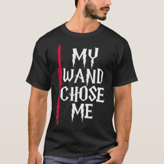 My Wand Chose Me Flute Funny Flute Player Flautist T-Shirt