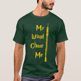 My Wand Chose Me Oboe Music With Oboe Gift vintage T-Shirt