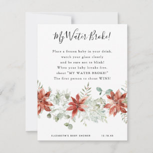 My Water Broke Baby Shower Game