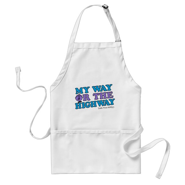 My Way Or The Highway Standard Apron (Front)