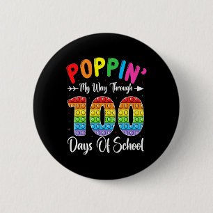 My Way Through 100 Days  6 Cm Round Badge