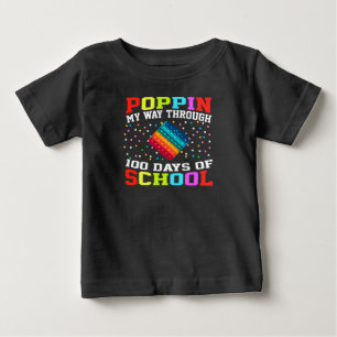 My Way Through 100 Days of School Kids T-Shirt