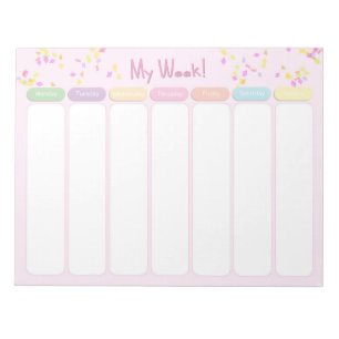 My Week Notepad