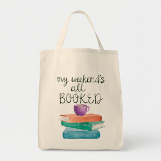 My Weekend's All Booked Tote Bag