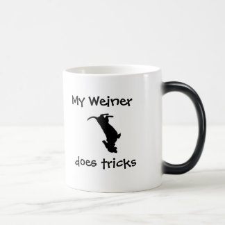 My Weiner does tricks coffee cup