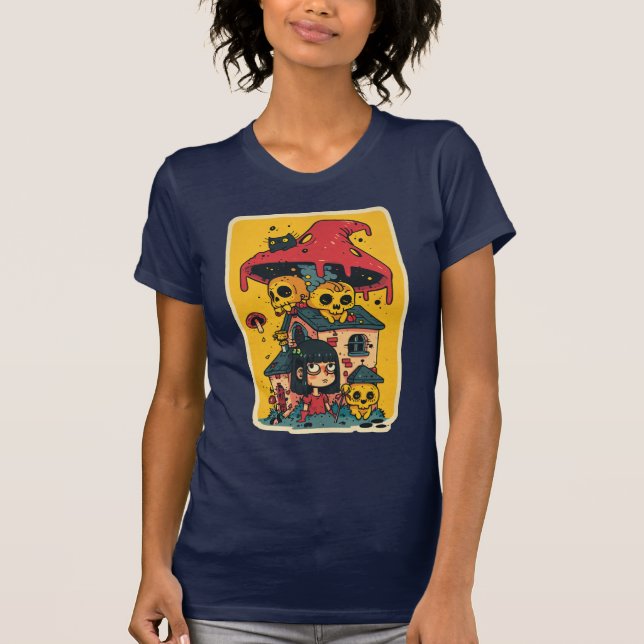 My Weird Mushroom Home T-Shirt (Front)