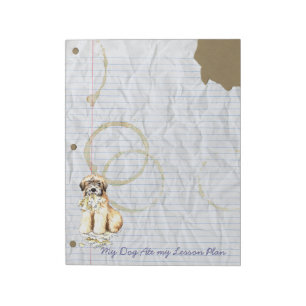 My Wheaten Ate My Lesson Plan Notepad