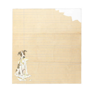 My Whippet Ate my Homework Notepad