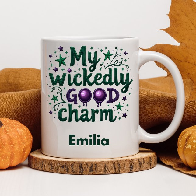 My Wickedly Good Charm Name Halloween Mug  (Creator Uploaded)
