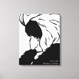 My wife and mother-in-law W. H. Hill Canvas Print