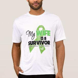 My Wife is a Survivor - Lymphoma T-Shirt