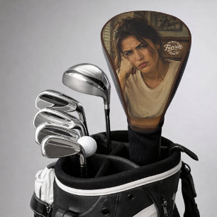 My Wife Is My Favourite Problem Custom Photo & Tex Golf Head Cover