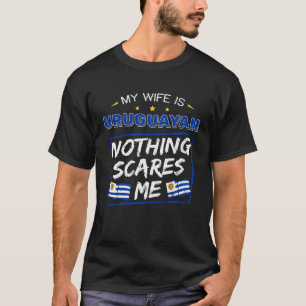 My Wife Is Uruguayan Uruguay Oriental Heritage Roo T-Shirt