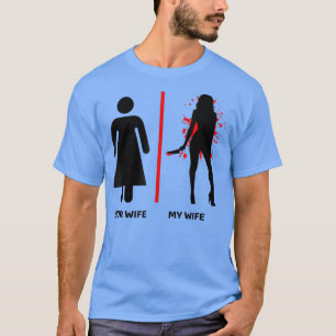 My Wife Your Wife Killer Halloween Party Trick Or T-Shirt
