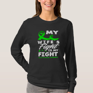 My Wife's Fight Is My Fight Celiac Disease Awarene T-Shirt