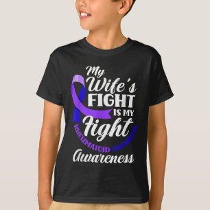 My Wifes Fight Is My Fight Rheumatoid Arthritis T-Shirt