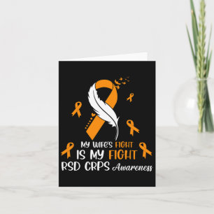 My Wife's Fight Is My Fight Rsd Crps Awareness Fea Card