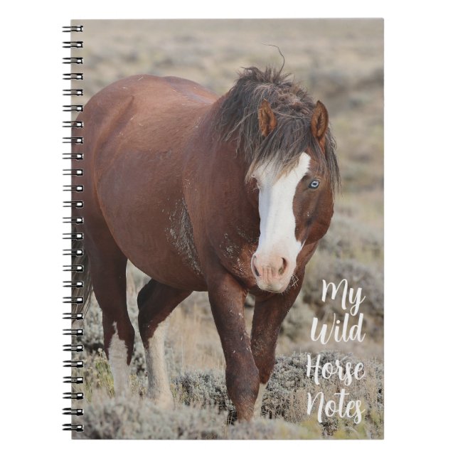 My Wild Horse Notes Notebook (Front)