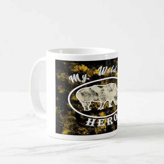 My wildlife hero  coffee mug (Front Left)