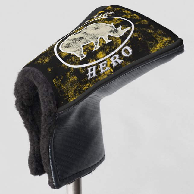 My wildlife hero  golf head cover (3/4 Front)