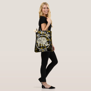 My wildlife hero tote bag