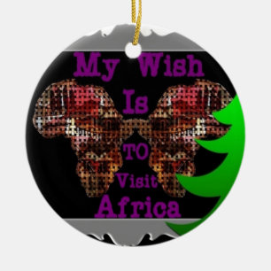 My Wish Ceramic Tree Decoration