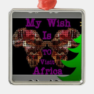 My Wish Metal Tree Decoration