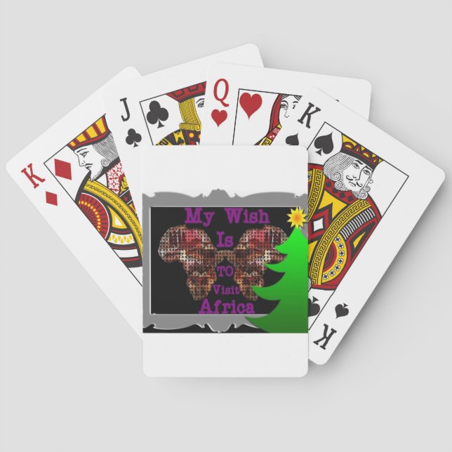 My Wish Playing Cards (Back)