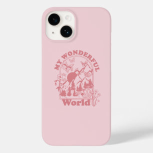 My Wonderful World Retro Flowers Case-Mate iPhone 14 Case