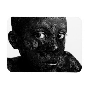 my word in blacq magnet