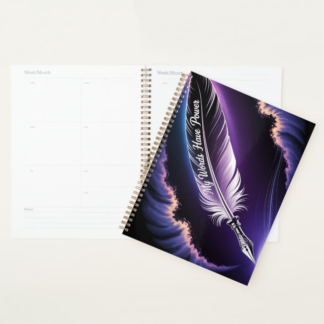 My Words Have Power Planner (Display)
