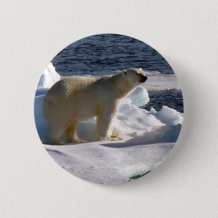 My World is melting! 6 Cm Round Badge