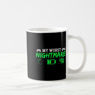 My Worst Gamer Funny Gaming Men Teen Boys Kids Coffee Mug