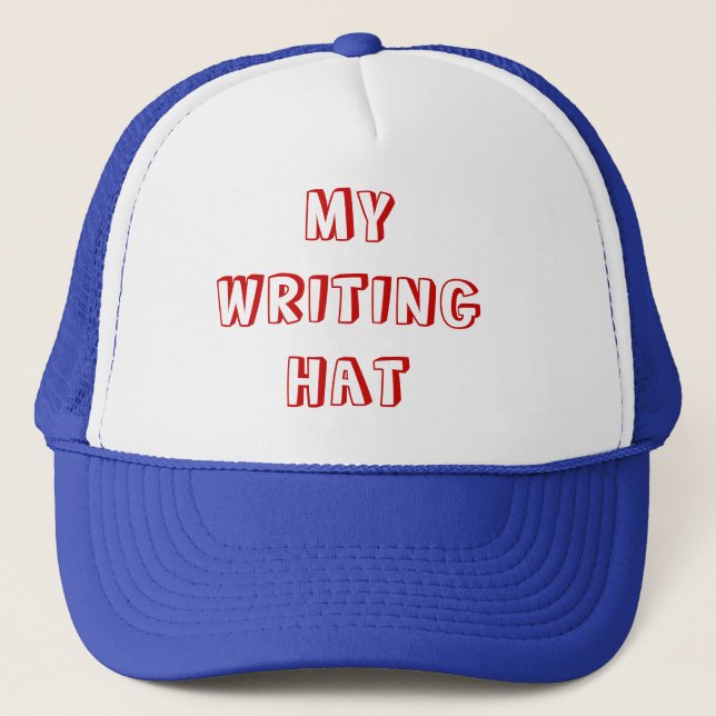 MY WRITING HAT (Front)