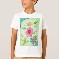 My XOXO Little Princess Floral Art Print Design