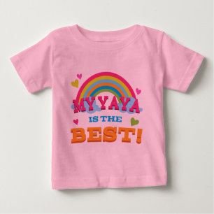 My Yaya Is the Best Baby T-Shirt