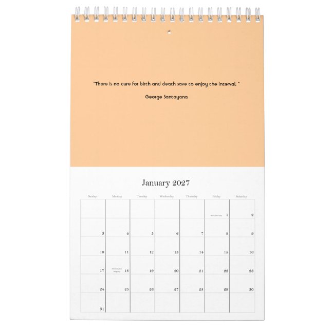 My Year 2008 Calendar (Jan 2027)