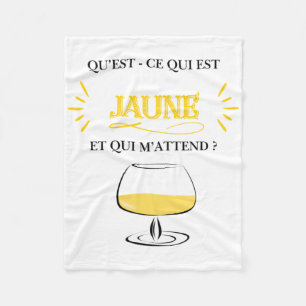 My Yellow Moment Fleece Blanket