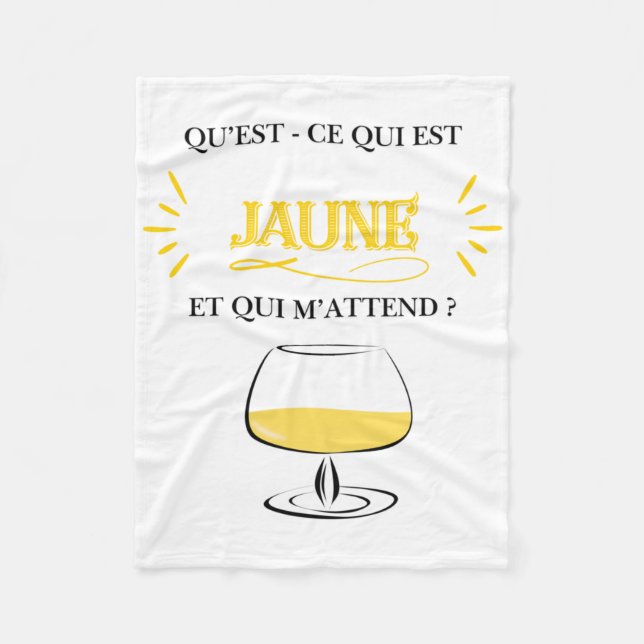 My Yellow Moment  Fleece Blanket (Front)