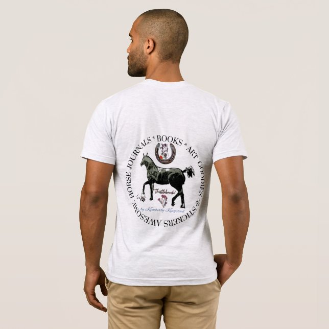 my you tube & brand T-Shirt (Back Full)