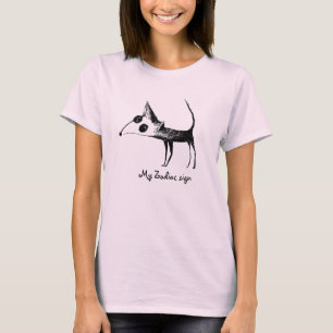 My Zodiac sign fox t-shirt