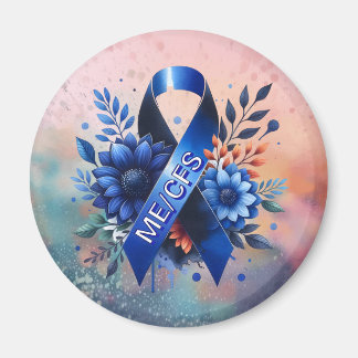 Myalgic Encephalomyelitis ME/CFS Awareness Ribbon Magnet