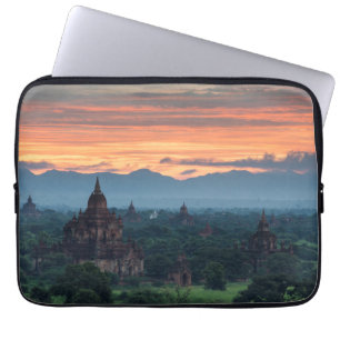 Myanmar, Bagan Sunrise Laptop Sleeve