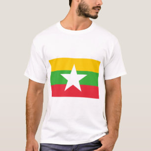 Myanmar Flag T-Shirt
