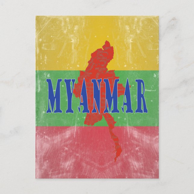 Myanmar Postcard (Front)