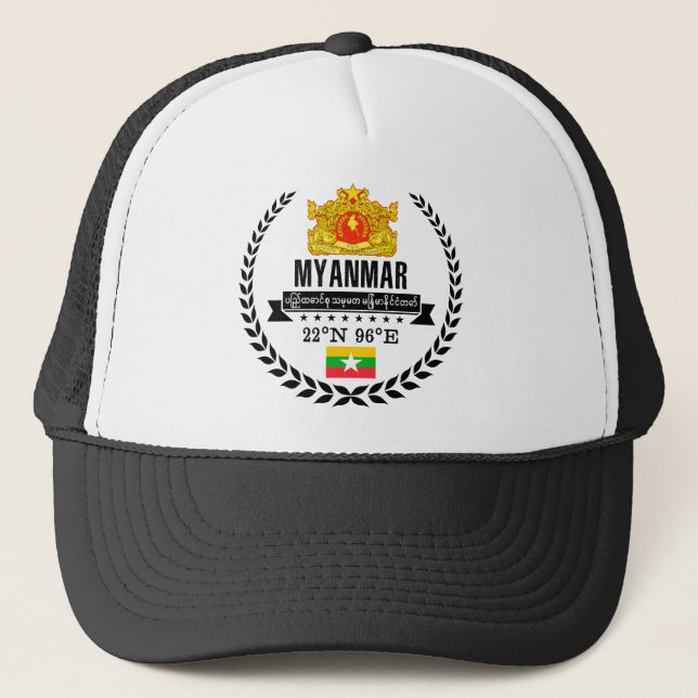 Myanmar Trucker Hat (Front)